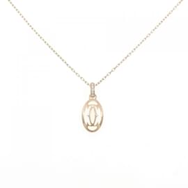 Collana Pendente in Oro Rosa e Diamanti Cartier