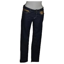 Just Cavalli Vintage Y2K Just Roberto Cavalli blue grey washed mid