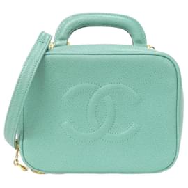 Borsa a mano verde Chanel 07060