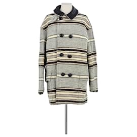 Abrigo de lana gris - Isabel Marant