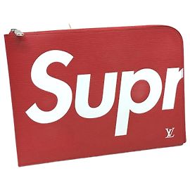 Pochette Jour GM Tasche aus Epi-Leder Louis Vuitton x Supreme