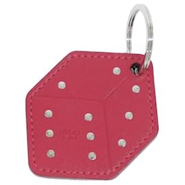 Hermès DICE Key Ring Red