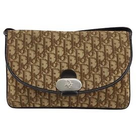 Christian Dior Vintage Trotter Canvas medium