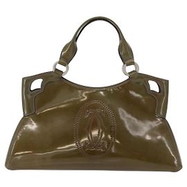 Cartier Borsa Marcello in pelle verniciata