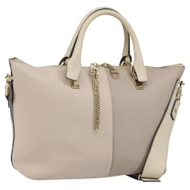 Chloe Bicolor Baylee Mittelgroße Ledertasche - Chloé