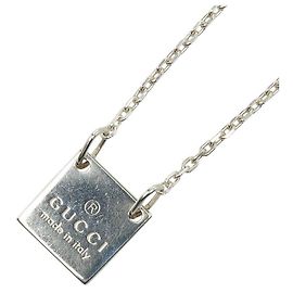 Collana Mini Quadrata SV925 Gucci