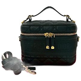 Borsa 2 in 1 in pelle di vitello Cannage Christian Dior