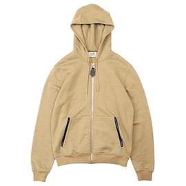 Sudadera de mezcla de cachemira con detalles de cuero Hermès