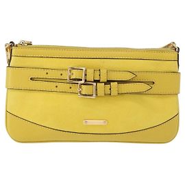 Burberry Vintage Schultertasche aus Leder