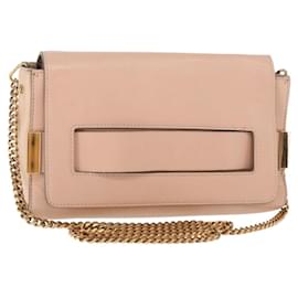 Chloé Clutch in pelle media Chloe Elle con catena