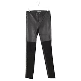 Zadig & Voltaire Pantaloni slim in pelle nera