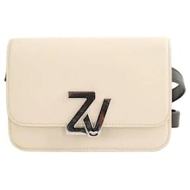Zadig & Voltaire Marsupio in pelle ecru