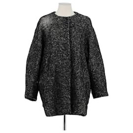 Abrigo de lana negro - Isabel Marant
