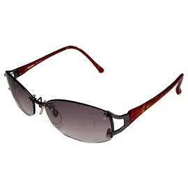 Occhiali da sole vintage Issey Miyake grigio arancione