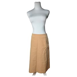 Falda Vintage Issey Miyake Camel 38/M