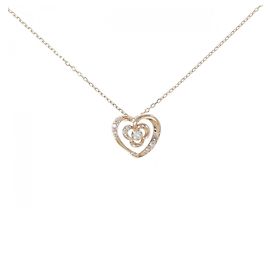 Autre Marque Vendome Au750 Roségold Diamant Halskette
