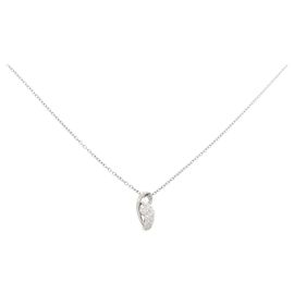 Autre Marque Platinum Diamond Necklace