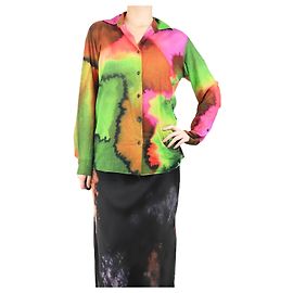 Dries Van Noten Camicia multicolore - taglia UK 10