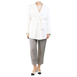 Iro Blazer bianco oversize - taglia UK 10