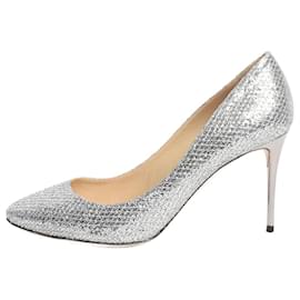Tacones brillantes plateados - talla EU 36 (UK 3) - Jimmy Choo