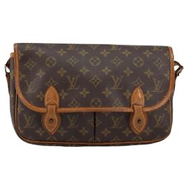 Borsa Messenger Gibecière Louis Vuitton in Tela Monogram MM