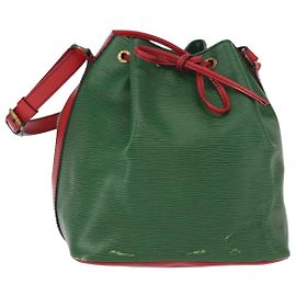 Louis Vuitton Bicolor Petit Noé Handtasche aus Epi-Leder