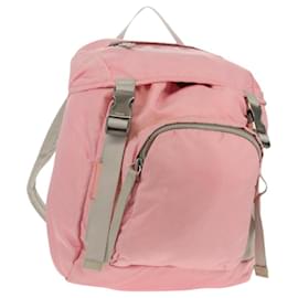 Prada Doppel-Schnallen-Rucksack Tessuto klein