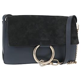 Borsa a Spalla Faye in Pelle e Camoscio - Piccola - Chloé