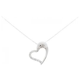 Autre Marque Collana in diamante in oro bianco Au750
