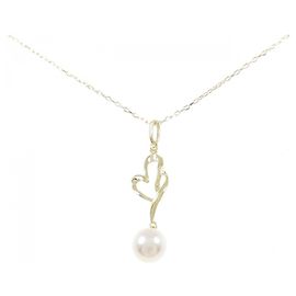 Autre Marque Collar de perlas Akoya en Au750