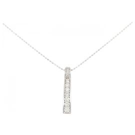Autre Marque Collar de diamantes en oro blanco Au750