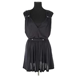 Vestido de seda negro - Azzaro