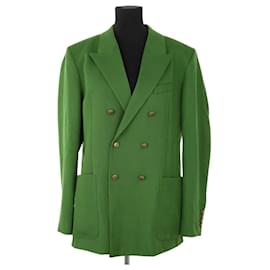 Blazer de lana verde - Ami