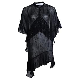 IRO, Vestido transparente de Lurex
