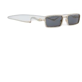 GG1568S Occhiali da sole in metallo e strass - Gucci