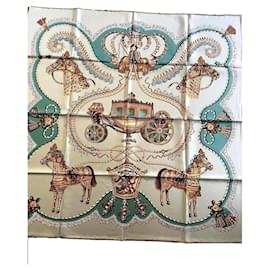 Hermès Seidentuch Paperoles 90x90cm