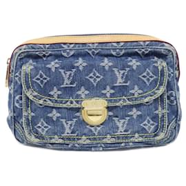 Borsa a Spalla in Denim Monogram Louis Vuitton M95347