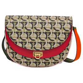 Borsa a Spalla Salvatore Ferragamo Gancini AU-21 H986