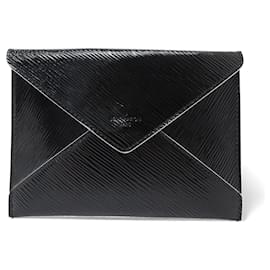 BOLSO LOUIS VUITTON SOBRE INVITACIÓN DESFILE PM CUERO EPI NEGRO