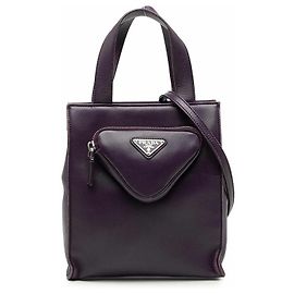 Prada 1BG418 Leder 2-Wege Tasche