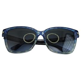 Occhiali da sole Emilio Pucci blu sfumati