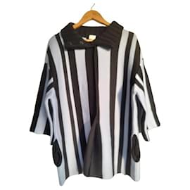 Maglione in lana lavorato a maglia ISAIA Beast Blu - Autre Marque