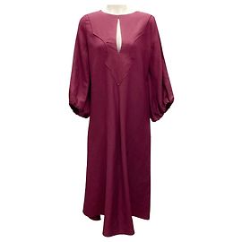 Dorothée Schumacher Burgunderfarbene Sommer-Kreuzfahrtkleid von Dorothee Schumacher