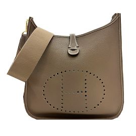 Borsa a Spalla Hermès Evelyn 3 PM in Grigio Etoupe