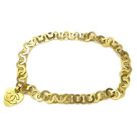 Cintura a catena a forma di cuore vintage Chanel