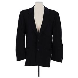 Loro Piana Blazer de cachemira negro