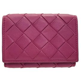 Billetera tri-fold Intrecciato Bottega Veneta