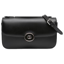 Borsa Gucci GG Petite in pelle nera