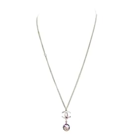 Collana a catena in perle finte Chanel Coco Mark