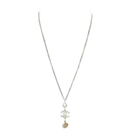 Collana placcata in oro con fiore Coco Mark di Chanel